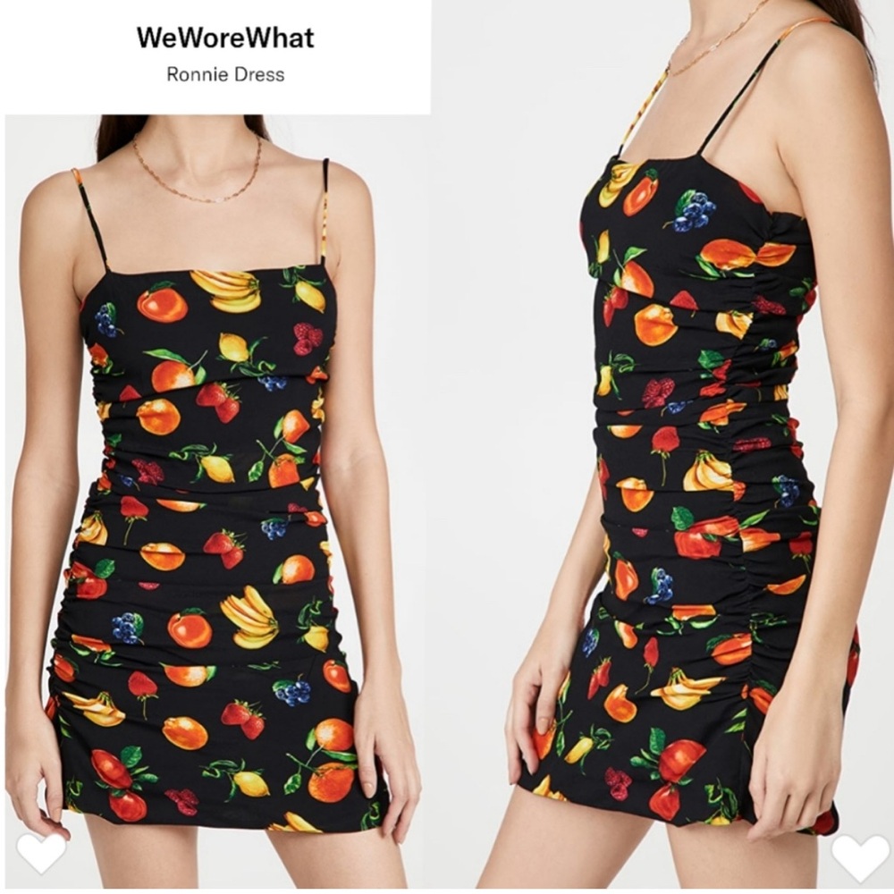 WeWoreWhat Ronnie Square Neck Mini Dress size Small NWOT